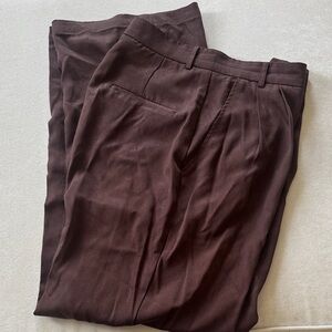 Reformation Mason Brown Pants